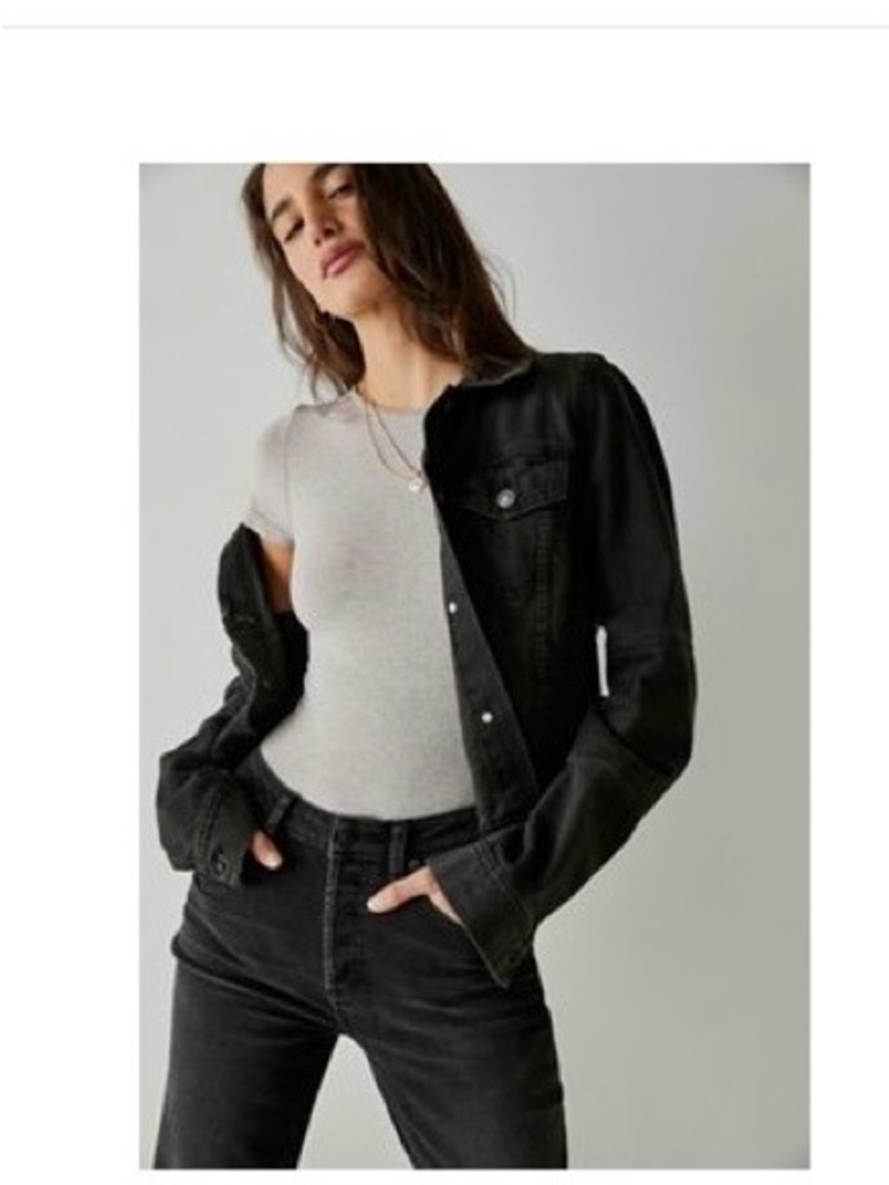 NWOT Free People Intimately Clean Lines Tee Bodysuit